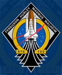 STS 135 Patch