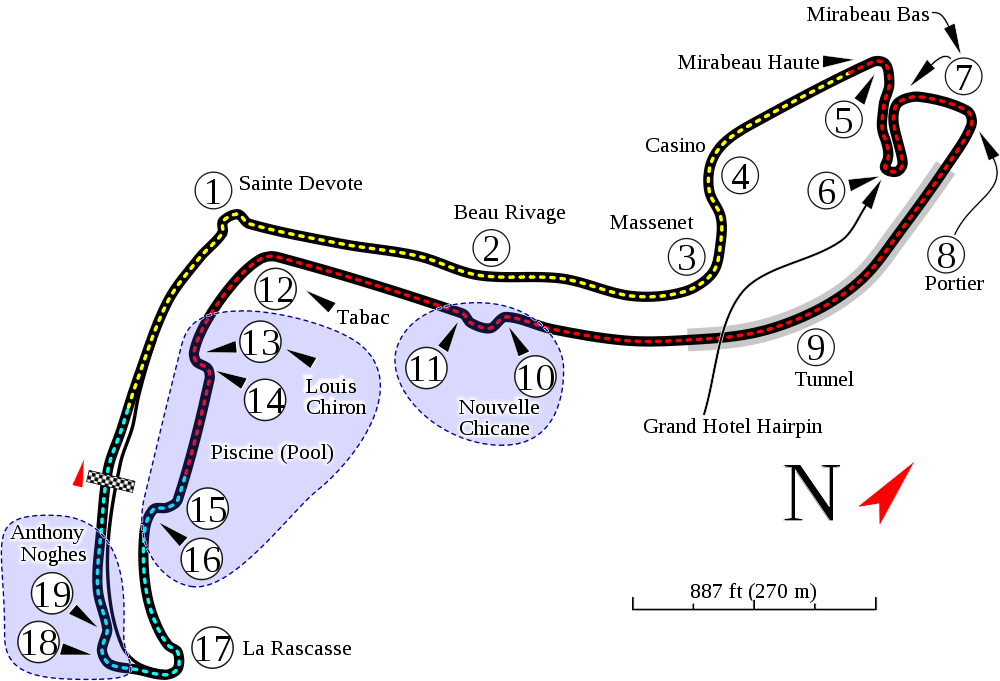 Monaco GP Course